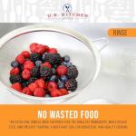 Stainless Steel Conical Strainer Set of 3