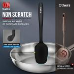 Walfos 5-Piece Heat Resistant Silicone Spatula Set