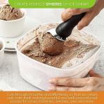 Heavy Duty Ice Cream Scoop with Comfortable Handle