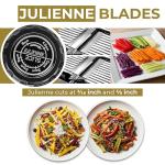 Adjustable Mandoline Food Slicer with Cut-Resistant Gloves