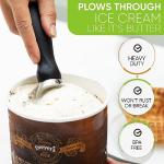Heavy Duty Ice Cream Scoop with Comfortable Handle