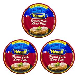 Henaff French Pork Liver Pate Pack of 3