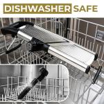 Adjustable Mandoline Food Slicer with Cut-Resistant Gloves