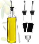 Showvigor 17oz Olive Oil Dispenser with Accessories
