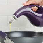 Rachael Ray Purple Ceramic Olive Oil Dispenser