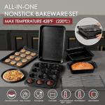 Kikcoin 31-Piece Nonstick Pots and Pans Set
