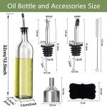 Leaflai Olive Oil and Vinegar Dispenser Set