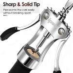 IPOW Heavy-Duty Wing Corkscrew Wine Opener