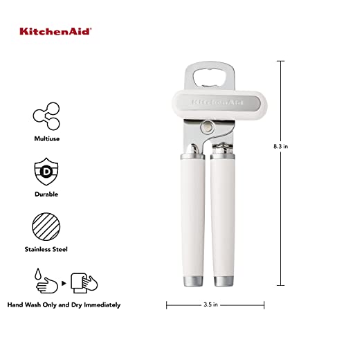 KitchenAid Classic Can and Bottle Opener, White
