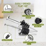 17oz Glass Olive Oil Bottle with Pourer & Funnel