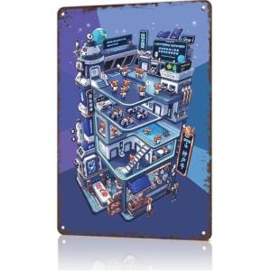 Kobe Beef Vintage Metal Wall Sign 8x12inch