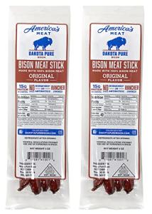 Dakota Pure Bison Jerky Sticks 2-Pack