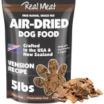 Real Meat Air Dried Dog Food - Venison 5lb