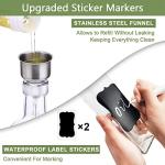 Leaflai Olive Oil and Vinegar Dispenser Set