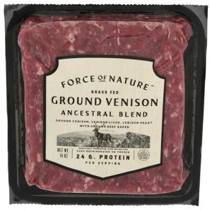 Ground Venison with Liver and Heart, 14 OZ