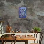 Kobe Beef Vintage Metal Wall Sign 8x12inch