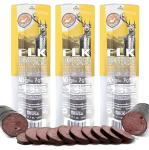 Wild Game Elk Summer Sausage - Pack of 3