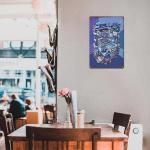 Kobe Beef Vintage Metal Wall Sign 8x12inch