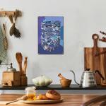 Kobe Beef Vintage Metal Wall Sign 8x12inch