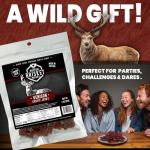 Premium Venison Jerky - Perfect Snack for Hunters