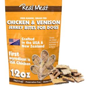 Real Meat Grain-Free Dog Treats - 12oz Bag