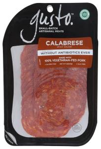 GUSTO Calabrese Salami Slices, 4 OZ