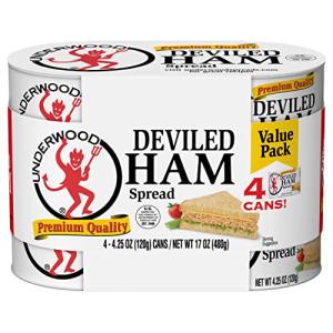 Underwood Deviled Ham Spread, 4-Pack, 4.25oz