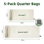 Gociean Heavy Duty Meat Game Bags, 5-Pack