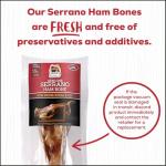 Natural Mega Ham Bone for Large Dogs