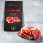 Spanish Serrano Ham Slices - All Natural 3oz