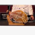 Serrano Cured Ham with Wood Stand & Knife