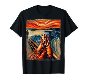 Lobster Scream Parody Seafood Graphic T-Shirt