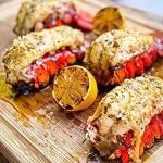 10 Pack Fresh Frozen Maine Lobster Tails 5-6 oz