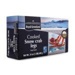 Royal Greenland Cooked Frozen Crab Snow Legs, 24oz