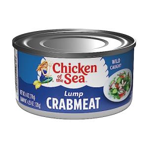 Chicken of the Sea Lump Crab, 6oz Can