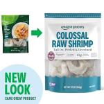 Colossal Raw Shrimp, Tail On, Peeled, 12 Oz