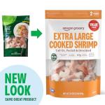 Amazon Fresh Extra Large Cooked Shrimp Value Pack