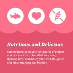 Chicken of the Sea Lump Crab, 6oz Can