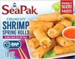 SeaPak Shrimp Spring Rolls with Sweet Chili Sauce