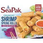 SeaPak Shrimp Spring Rolls with Sweet Chili Sauce