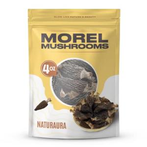 Premium Whole Dried Morel Mushrooms - 4 oz