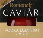Romanoff Red Lumpfish Caviar with Vodka, 2oz