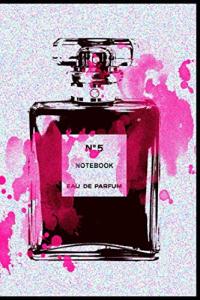 Small Nrº 5 Perfume Bottle Themed Notebook