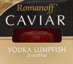 Romanoff Red Lumpfish Caviar with Vodka, 2oz