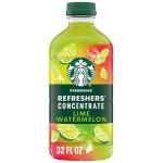 Starbucks Refreshers Lime Watermelon Drink Concentrate 32 oz
