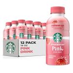 Starbucks Pink Drink, Strawberry Acai Coconut Milk 12-Pack
