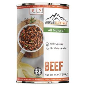 All Natural Canned Beef - 14.5 oz Ready to Eat