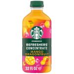 Starbucks Mango Dragonfruit Refreshers Concentrate 32 oz