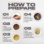 Premium Whole Dried Morel Mushrooms - 4 oz