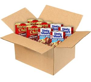 Hormel Chili & Dinty Moore Beef Stew Pack